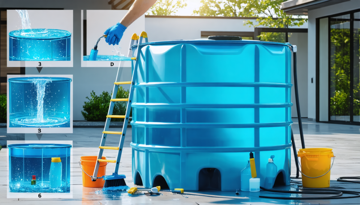 découvrez notre guide complet et pas à pas pour nettoyer efficacement votre citerne d'eau en plastique, assurant propreté et durabilité de votre réserve d'eau.