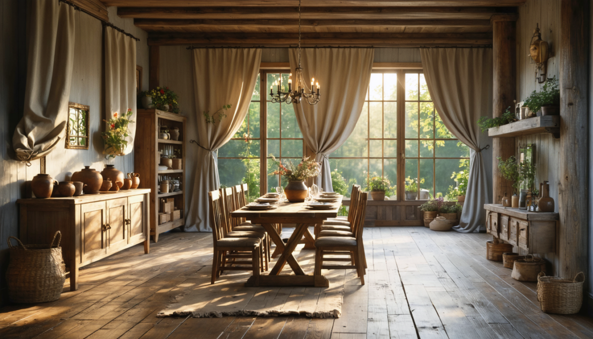 découvrez comment concevoir une salle à manger chaleureuse et authentique en utilisant le charme naturel du bois massif pour créer un espace convivial et élégant.