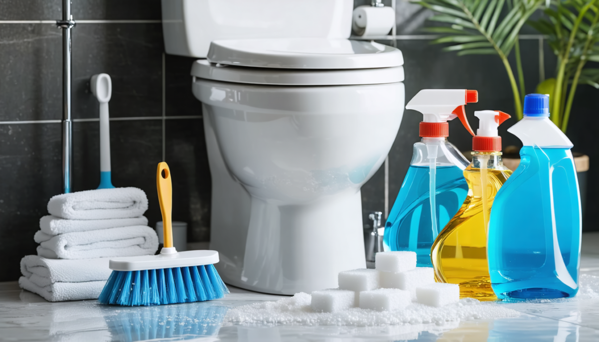 découvrez les meilleurs produits efficaces pour éliminer le tartre dans vos wc et retrouver une salle de bain propre et fraîche en un rien de temps.