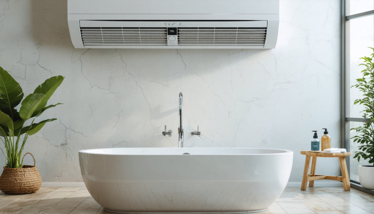 découvrez des astuces efficaces pour éliminer l'humidité tenace dans votre salle de bain, même avec une vmc, et garder un espace sain et agréable.