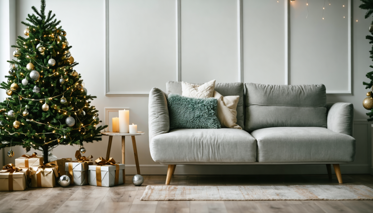 découvrez le sapin de noël artificiel compact, idéal pour décorer avec élégance les petits espaces et apporter la magie des fêtes sans encombrer votre appartement.