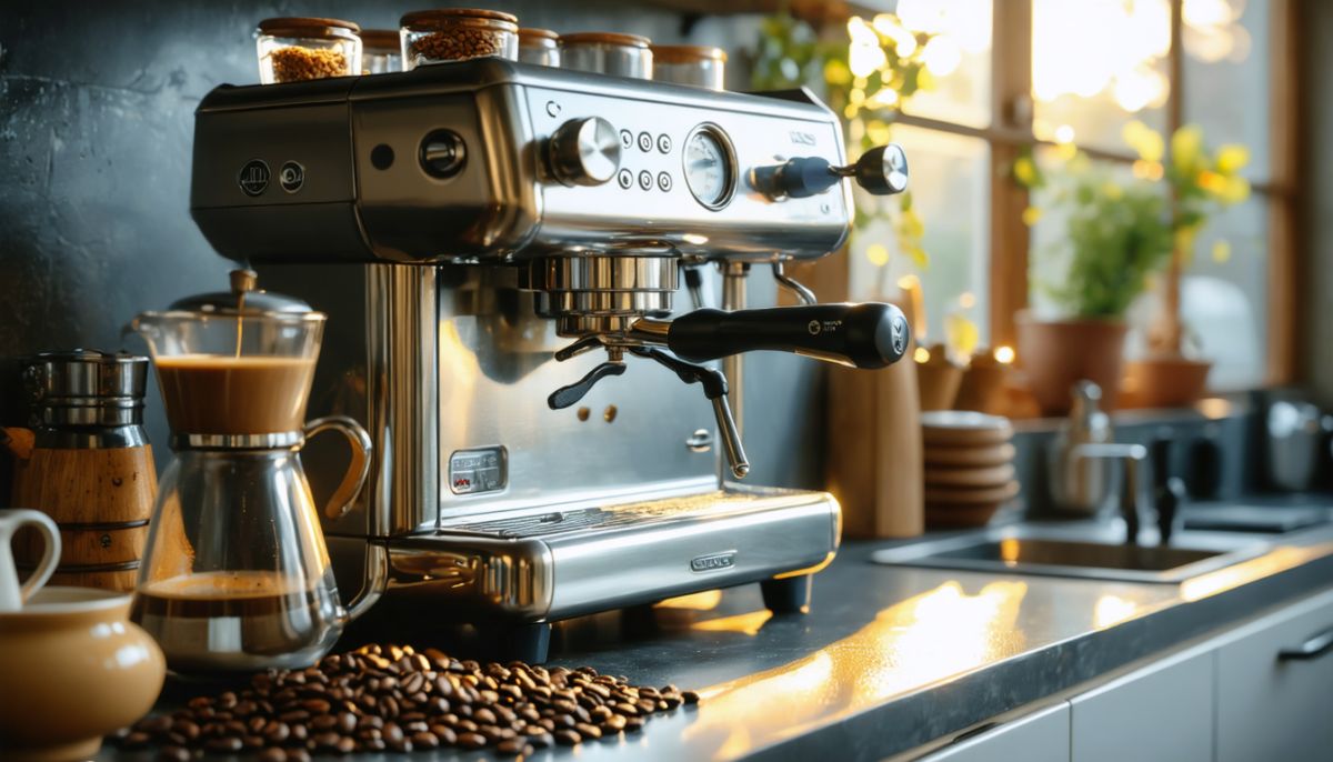 découvrez notre sélection de machines à expresso manuelles pour préparer un café d'exception et maîtriser l'art du café chez vous.