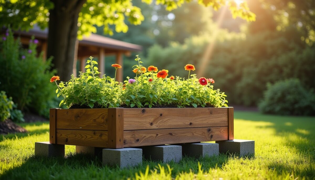 Stabiliser une jardinière posée sur parpaing sans fondation : nos conseils pratiques