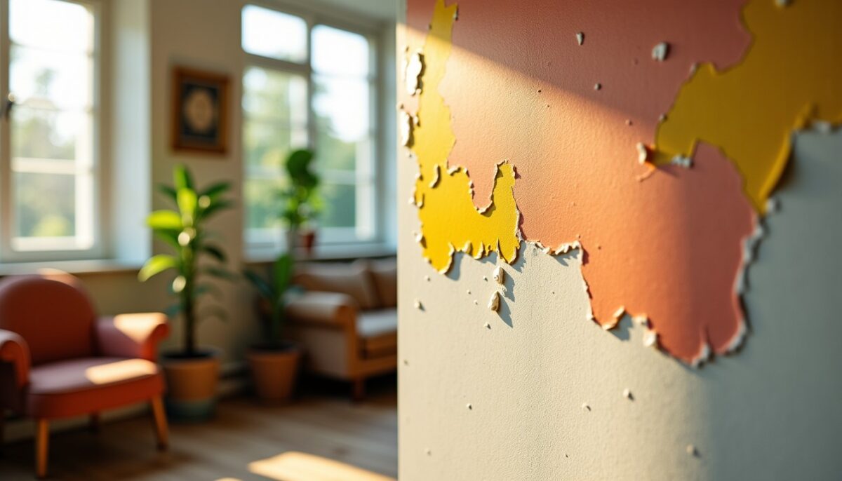 Peinture qui cloque après un an : comprendre les causes et trouver les solutions efficaces