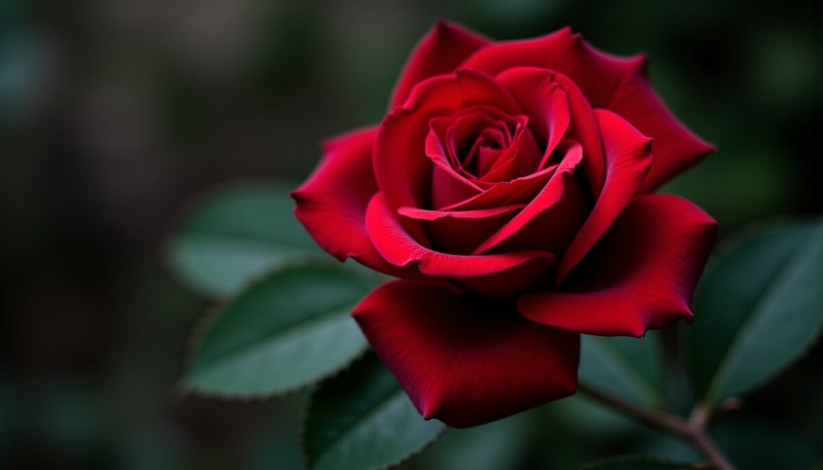 Rose noire : symbole de fin ou de renaissance ?