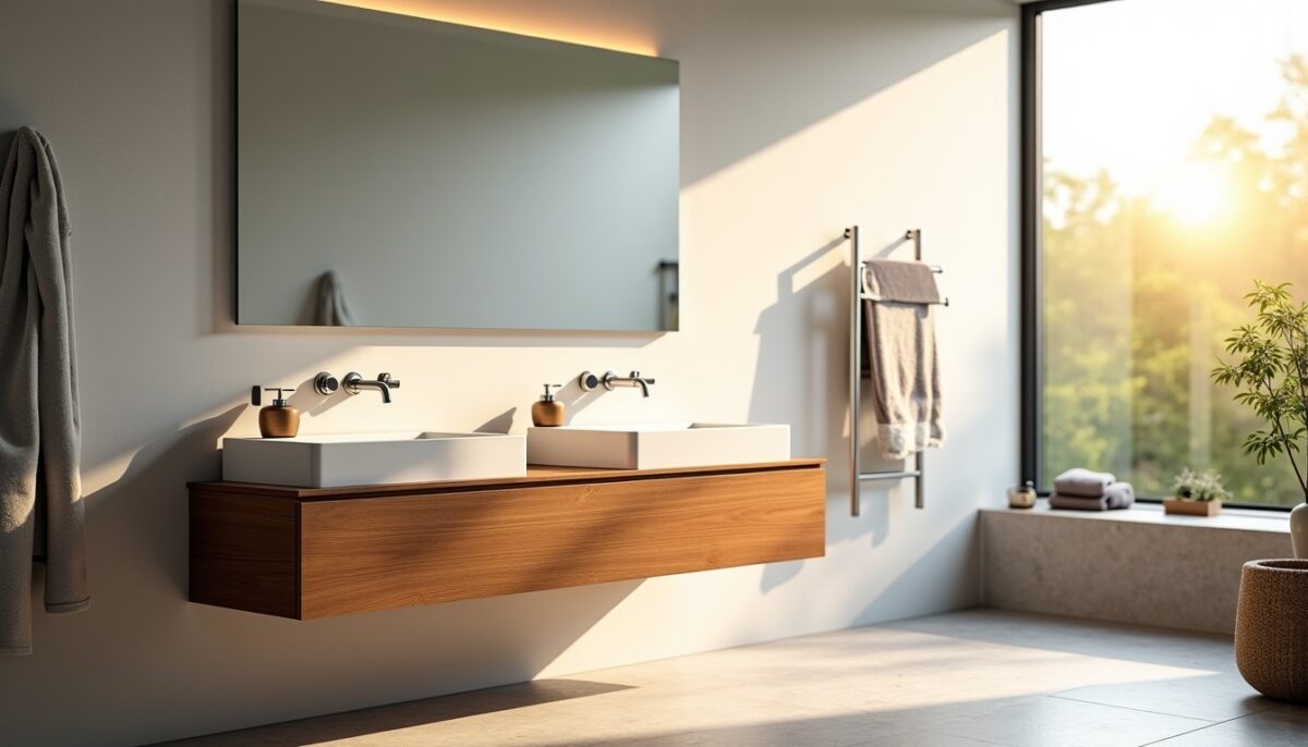 Hauteur idéale du meuble vasque : allier ergonomie et confort au quotidien