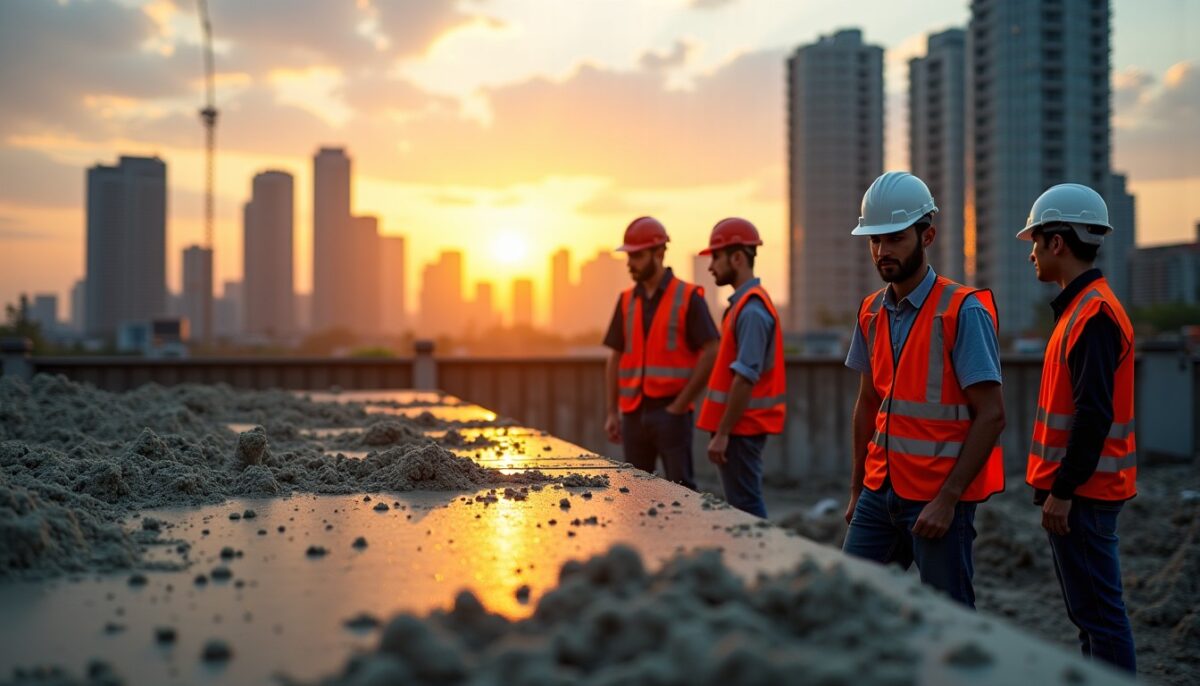 Durée de séchage du béton : comprendre les facteurs influents et leur impact sur la solidité